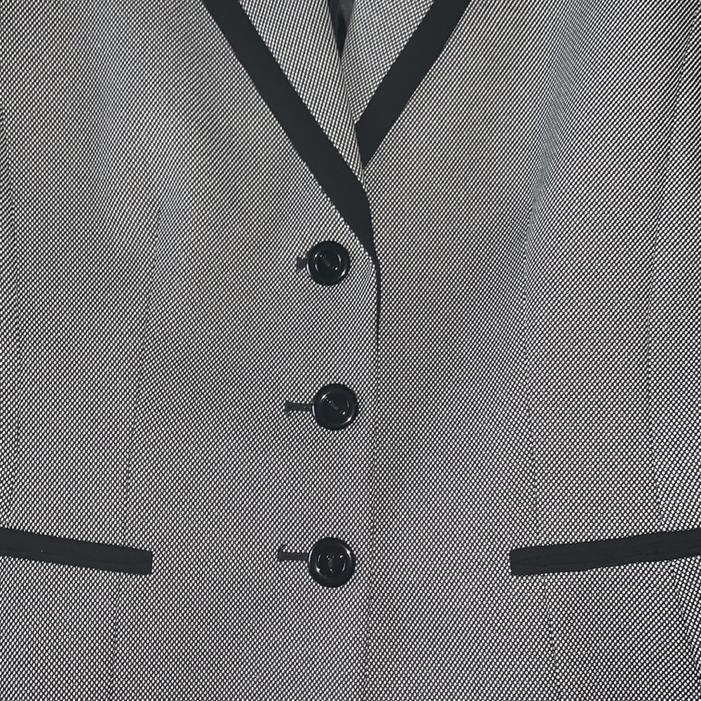 Tahari Arthur S Levine Framed Notch Collar Belted Blazer 6 - Picture 4 of 12